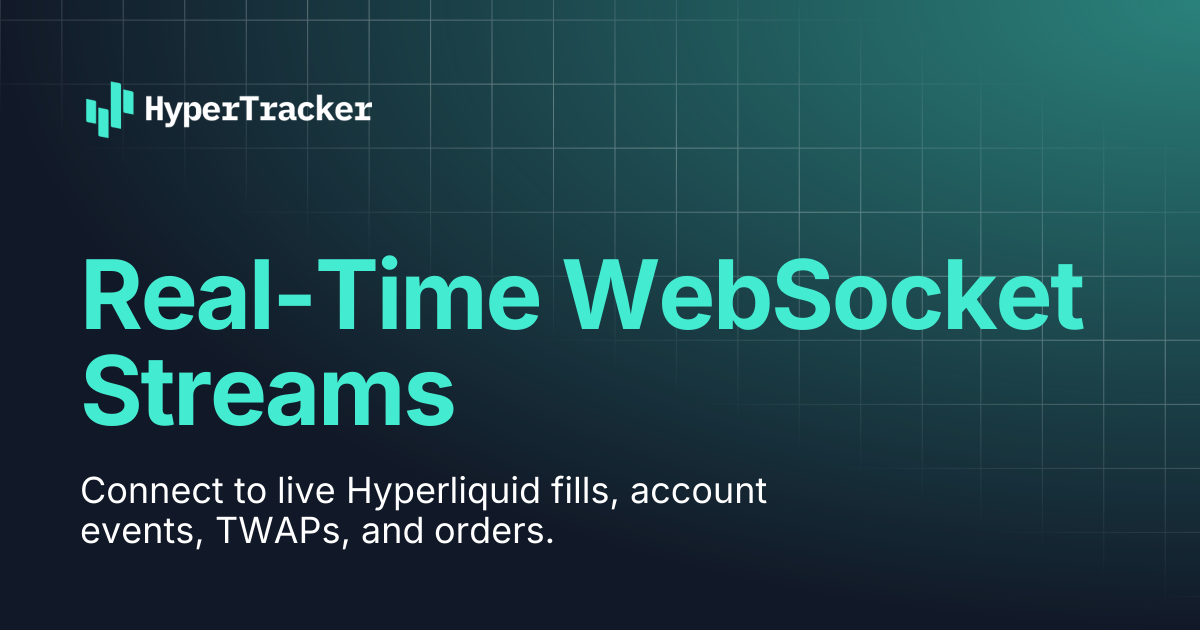 Real-Time Websocket Streams | HyperTracker API Docs
