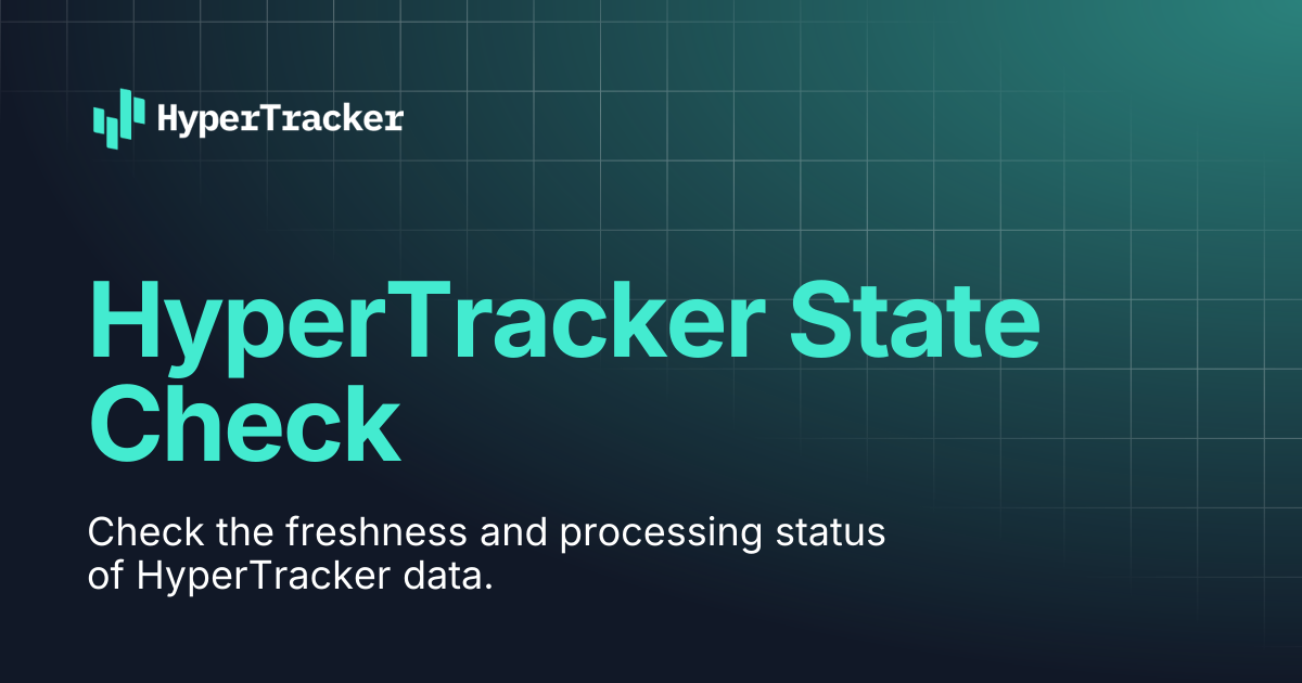 HyperTracker State Check | HyperTracker API Docs